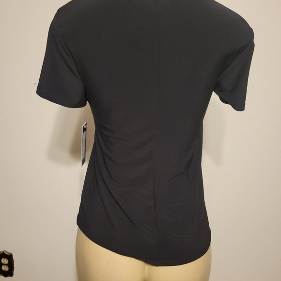 Nichole Miller Black Women's Top Party Causal Night Out - Picture 5 of 5